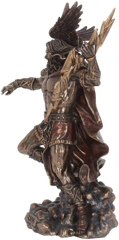 Nemesis Now Zeus Figurine 36cm Bronze