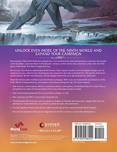 Numenera Break the Horizon