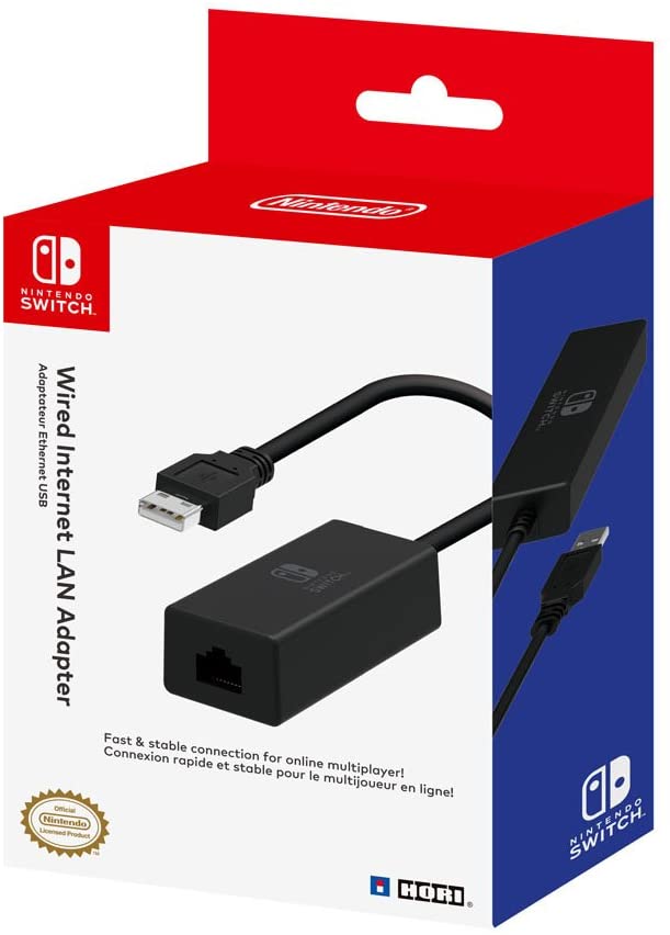 HORI Wired Internet LAN Adapter for Nintendo Switch - NSW-004U 1