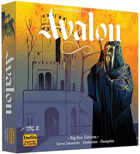 Indie Boards and Cards, The Resistance Avalon Big Box, Card Game, Ages 14+, 4-10