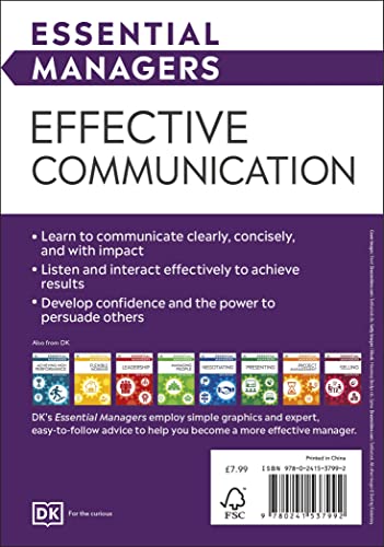 Effective Communication (Essential Managers) [Paperback ]