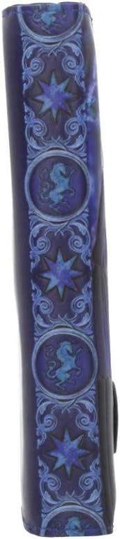 Nemesis Now Solace Anne Stokes Embossed Purse 19cm Blue, PU, 18.5cm