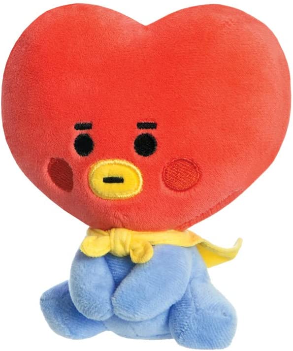 AURORA, 61481, BT21 Official Merchandise, Baby TATA Sitting Doll 5In, Soft Toy,