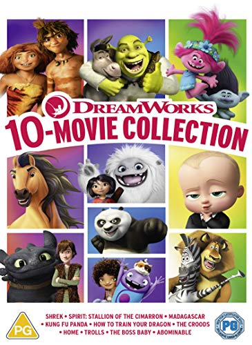 Dreamworks 10-Movie Collection [2020] - Comedy/Fantasy [DVD]