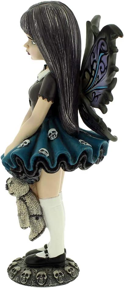 Nemesis Now Noire Fairy Figurine, Black, 14cm, Resin