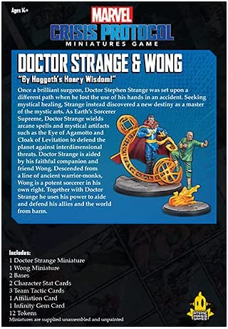 Marvel Crisis Protocol: Dr. Strange and Wong
