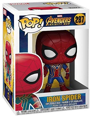 Marvel Avengers Infinity War  Iron Spider Man Funko 26465 Pop! Vinyl #287