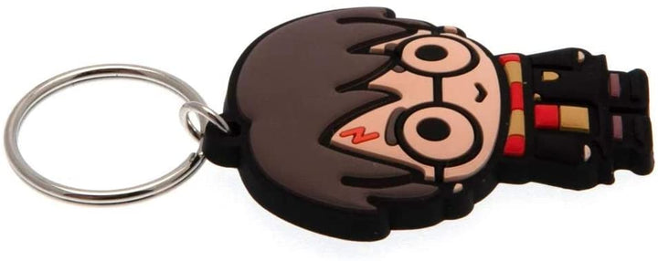 HARRY POTTER Rubber Keyring Harry Potter Chibi - Official Merchandise