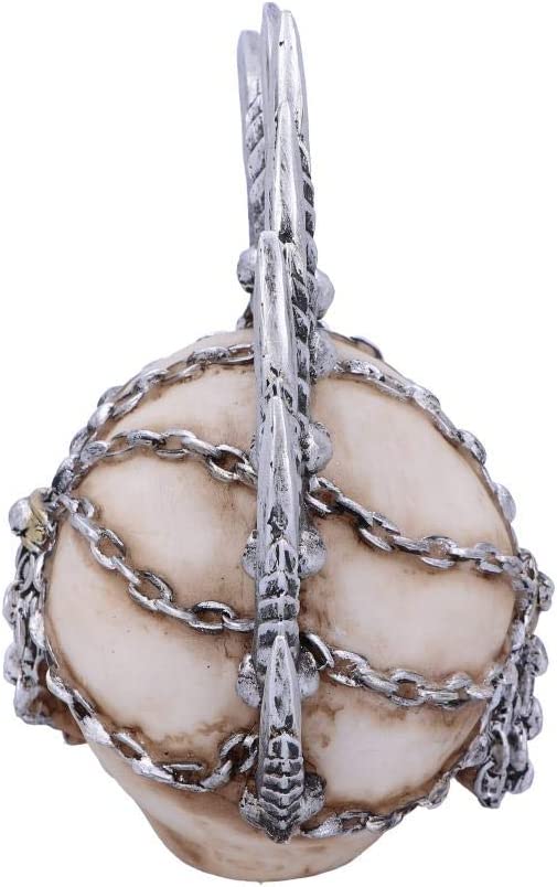 Nemesis Now U4945R0 Chain Blade Mohican Mohawk Knife Skull Ornament