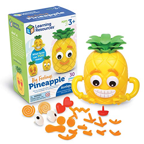 Learning Resources LER6373 Big Feelings Pineapple, Social Emotional Toy