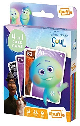 Shuffle Soul Card Games For Kids - 4 in 1 Snap, Pairs, Happy Families & Action G