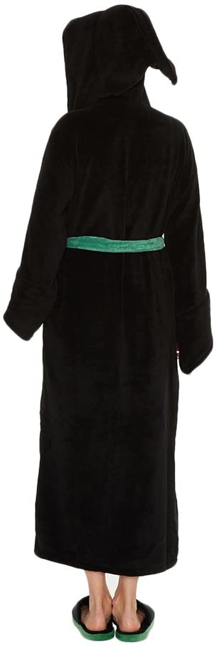 Groovy Uk Harry Potter Slytherin Womens Fleece Bathrobe