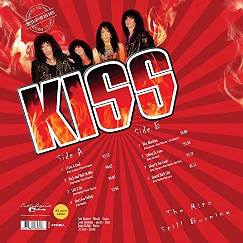 Kiss - Ritz Still Burning (Redvinyl) [VINYL]