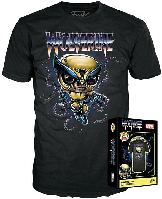 Funko Boxed Tee: Marvel: Wolverine: S - Small - (S) - T-Shirt - Clothes - Gift Idea - Short Sleeve Top for Adults Unisex Men and Women