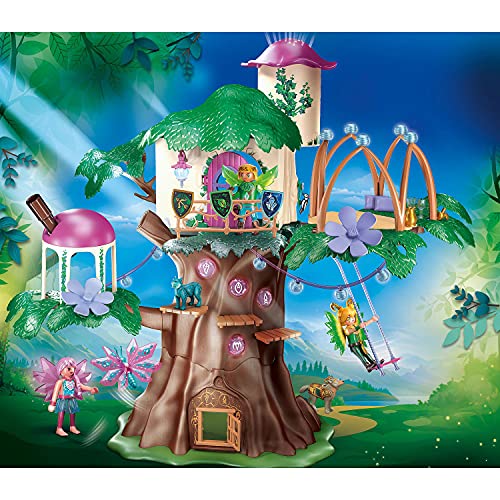 PLAYMOBIL Adventures of Ayuma Tree of Wisdom 70801 - 67-Piece Fairy Playset for Ages 7+ 5
