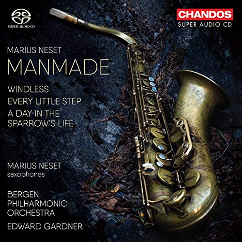 Marius Neset: Manmade [Marius Neset; Bergen Philharmonic Orchestra; Edward Gardn [Audio CD]
