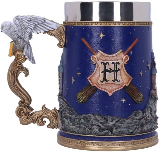 Nemesis Now Officially Licensed Harry Potter Hogwarts Collectible Tankard 15.5cm