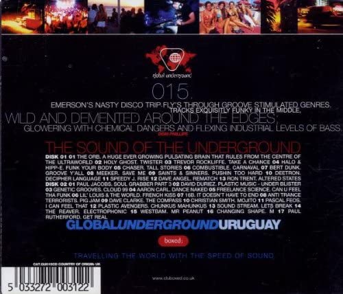 Global Underground 15: Darren Emerson In Uruguay [Audio CD]