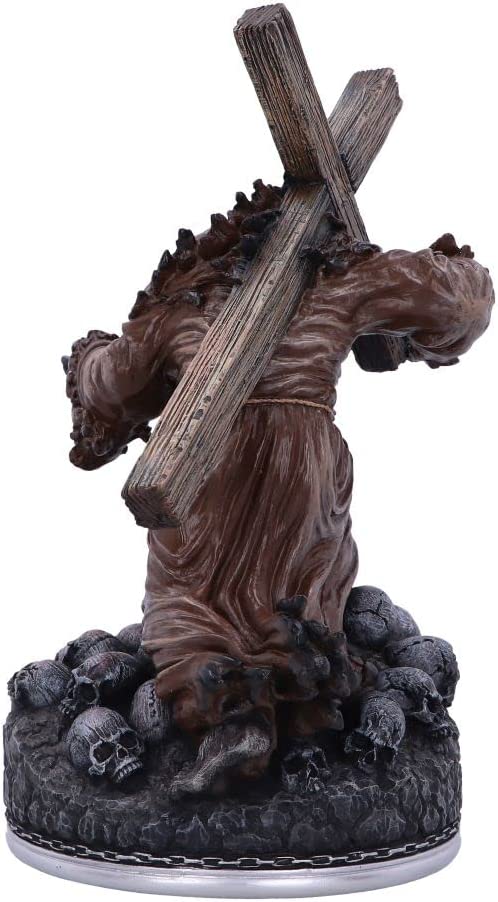 Nemesis Now Powerwolf Via Dolorosa 25cm, Brown