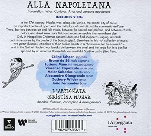 Christina Pluhar/L'Arpeggiata - Alla Napoletana [Audio CD]