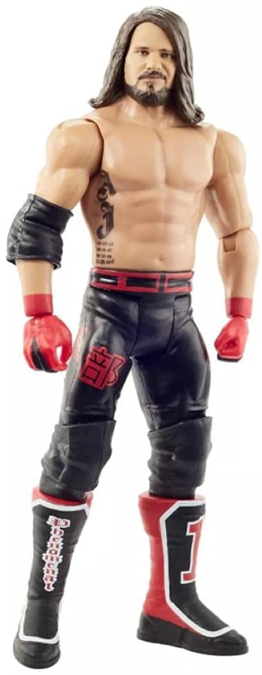 WWE AJ Styles Top Picks Wrestling Action Figure Collectable Articulated Mattel