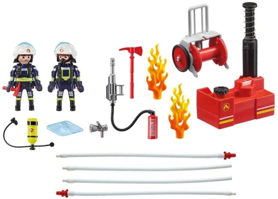 Playmobil City Action 9468 Pompier avec Pompe à incendie à partir de 5 ans
