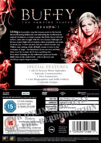 Buffy the Vampire Slayer - Season 3 - Horror fiction [DVD]