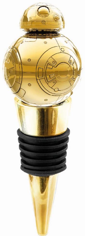 Star Wars Bouchon de bouteille BB-8 en métal or