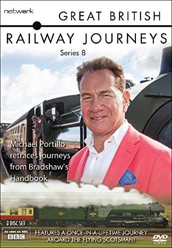 Great British Railways Journeys: The Complete Series 8 - Travel documentary [DVD]