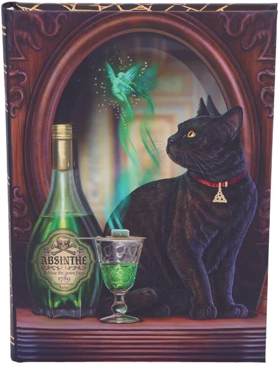 Nemesis Now Lisa Parker Absinthe Journal, Multi Coloured, 17cm