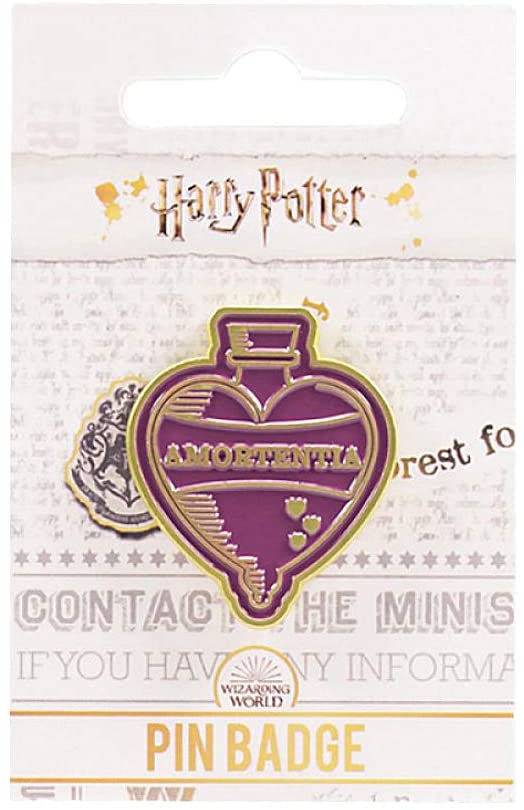 Genuine Harry Potter Amortentia Love Potion Pin Badge Hogwarts