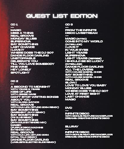 Kylie Minogue - DISCO: Guest List Edition (Deluxe Limited) [Audio DVD]