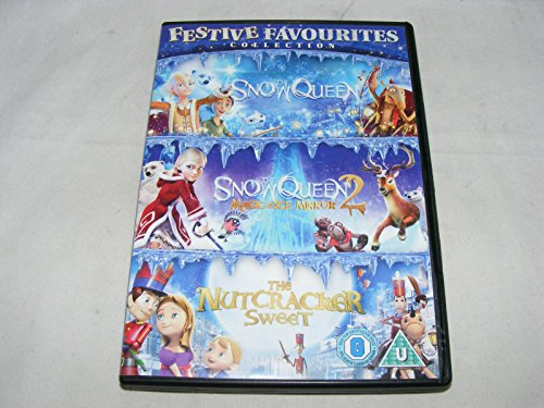 Festive Favourites Collection The Snow Queen / The Snow Queen 2 / The Nutcracker Sweet (Animated Boxset) [DVD]