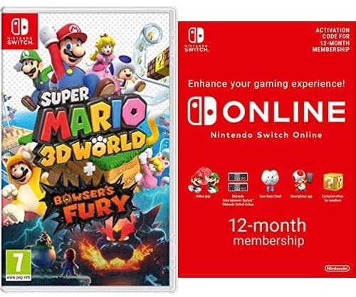 Super Mario 3D World + Bowser's Fury (Nintendo Switch) + Nintendo Switch Online 1