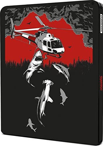 Sharknado Exclusive Limited Edition Steelbook 2015 UK Blu ray Only (Release 20th july) [BLu-ray]