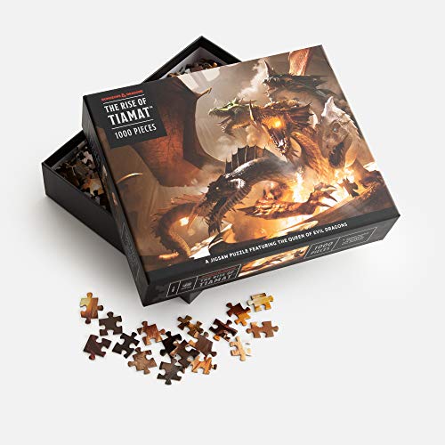 The Rise of Tiamat Dragon Puzzle: 1000-piece (Dungeons & Dragons): 1000-Piece Jigsaw Puzzle Featuring the Queen of Evil Dragons: Jigsaw Puzzles for Adults (Dungeons and Dragons)