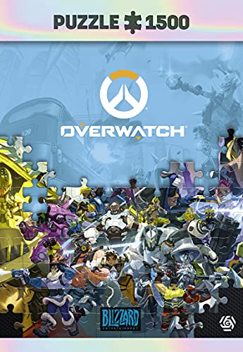 Good Loot Overwatch: Heroes Collage | 1500 Piece Jigsaw Puzzle | includes Poster