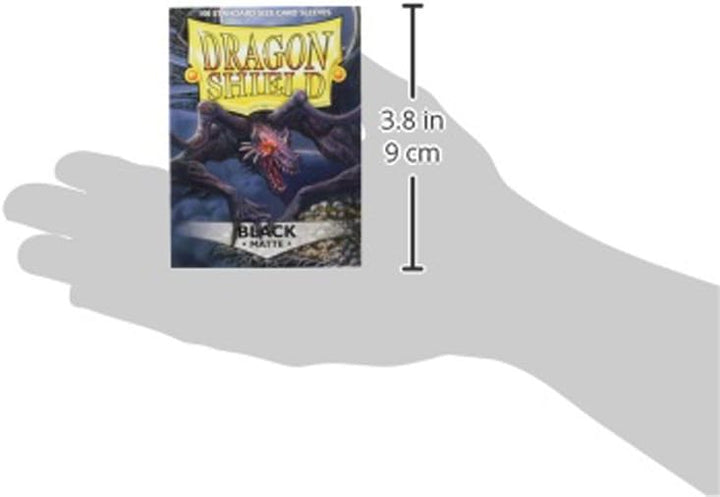 Dragon Shield 11002 Matte Standard Size Sleeves 100pk-Black