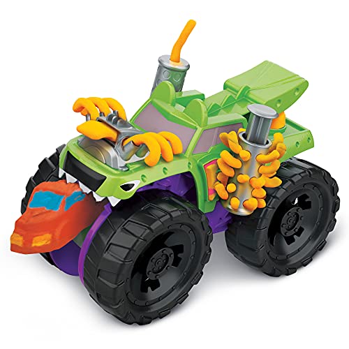 Play-Doh Chompin' Monster Truck - Creative Vehicle Playset for Kids 3+ 5