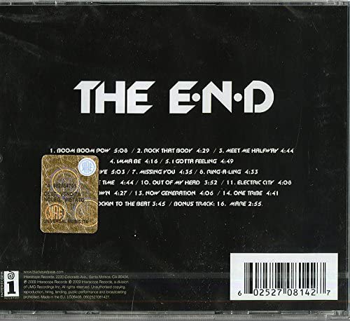 The E.N.D - The Black Eyed Peas [Audio CD]