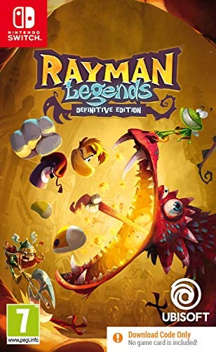 Rayman Legends Definitive Edition (Nintendo Switch) (code dans la boîte)