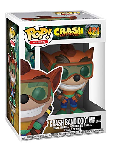 Crash Bandicoot With Scuba Gear Funko 33916 Pop! Vinyl
