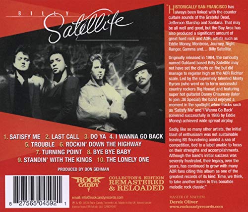 Billy Satellite - Billy Satellite [Audio CD]