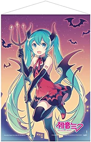 POPbuddies Hatsune Miku Wallscroll Autumn (Halloween) 50 x 70 cm