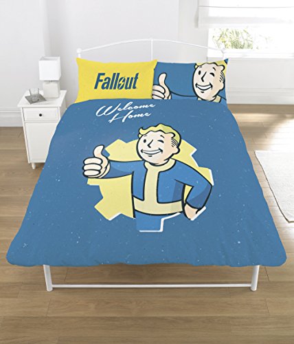 FALLOUT Duvet Set, POLYCOTTON, Multi-Colour, DOUBLE