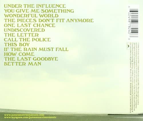 James Morrison - Undiscovered [Audio CD]