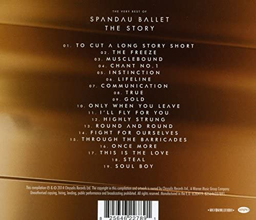 Spandau Ballet ''The Story'' The Very Best of [Audio CD]