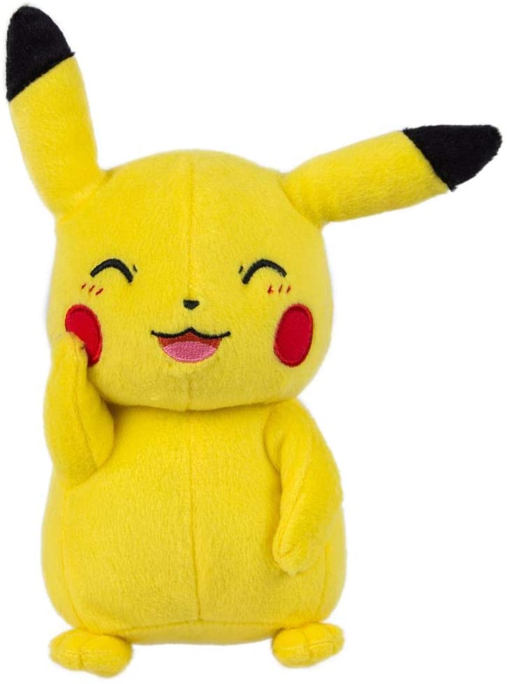 Pokemon Pikachu 8 pouces en peluche Happy Pikachu Pose