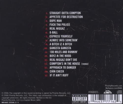 The Best Of N.W.A: The Strength Of Street Knowledgeexplicit_lyrics - N.W.A. [Audio CD]