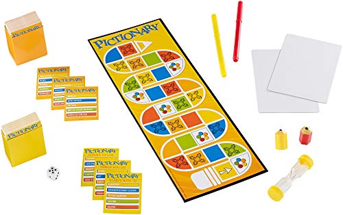 Mattel Games Pictionary Quick-draw Guessing Game, indices adultes et juniors